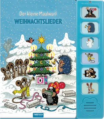 Produktbild von Weihnachtslieder Soundbuch "Der kleine Maulwurf"