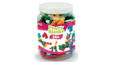 Produktbild von funny Blocks junior 24-teilige Bauklötze