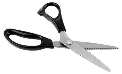 Produktbild von Nähschere, Dekorative Zackenschere mit Dreieckskante für Stoff, Schere, Schere, 3, 5, 7 Mm, Professionelle Schneiderschere, Signeur Gauge, Stoff, Runde Dreieckskante, Zackenschere, Schere,(1#)