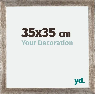 Produktbild von Bilderrahmen, 35x35 cm, Metall Vintage, MDF, Mura