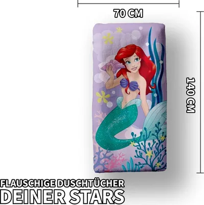 Produktbild von Jerry Fabrics JERRY FABRICS Handtuch Ariel Rosa Baumwolle - Frottee, 70/140 cm