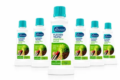 Produktbild von Dr. Beckmann Fleckenentferner Make-up, Gras & Schlamm – 6 x 50 ml (6er Pack)