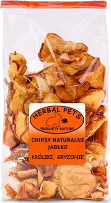Image de Herbal Pets - Chips naturels Pomme 100 g Herbal Pets