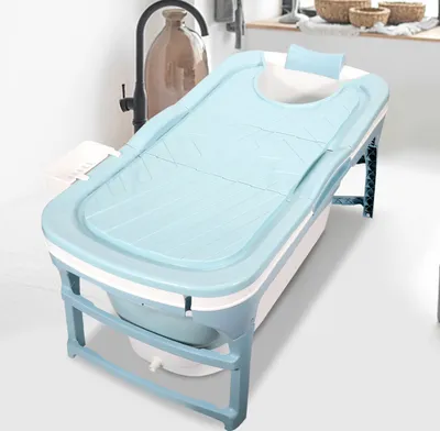 Zdjęcie produktu dla Jopassy 116 x 60 x 50 cm Wanna składana Wanna składana dla dorosłych Przenośna wanna składana do łazienki