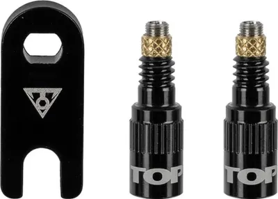 Image de Topeak Truboflow Ventiladapter Silber Silber One Size