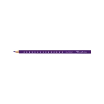 Image de FABER-CASTELL Crayon de couleur triangulaire Colour GRIP violet pourpre