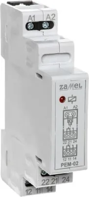 Produktbild von Elektromagnetisches Relais 24V AC/DC 2x8A PEM-02/024 EXT10000096