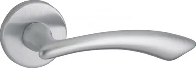 Immagine prodotto di Coppia di leve per porte Maxima, quadrate da 7 mm, cromo satinato - THIRARD