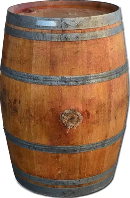 Produktbild von Weinfass aus Eichenholz als Stehtisch - geölt mit Leinöl - 225 Liter / Höhe ca. 95cm