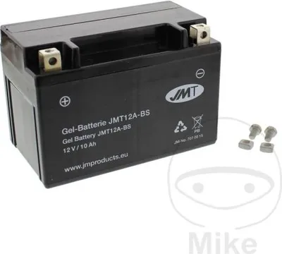 Zdjęcie produktu dla Akumulator motocyklowy YT12A-BS Gel JMT