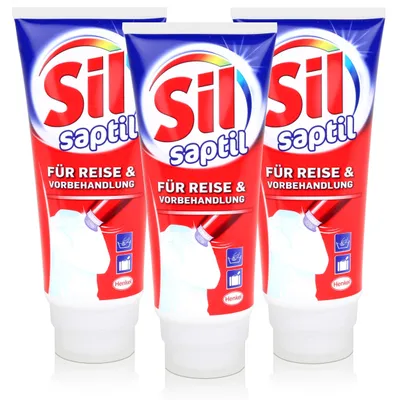 Produktbild von Sil saptil Universal Fleckenentferner 200ml - Reise & Vorbehandlung (3er Pack)