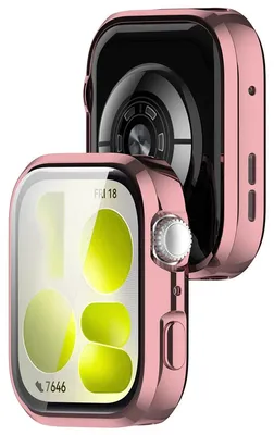 Produktbild von Schutzhülle für Huawei Watch Fit 5, Bizon Case Watch Felipe, Rosa