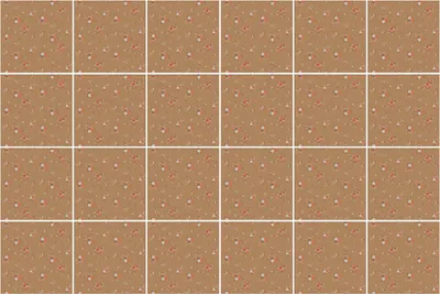 Produktbild von Fliesenaufkleber 15x15 cm – 24 Stück – Selbstklebend – Wasserfest – Pflegeleicht – Hitzebeständig – Für Küche & Bad – Blumenmotiv im Hintergrund