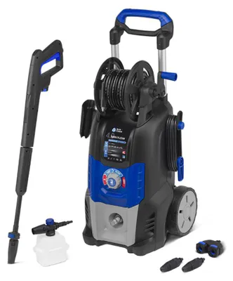 Immagine prodotto di Idropulitrice ad acqua fredda 2500 Watt 150 bar con getto regolabile e tubo ad alta pressione Blue Clean AR 4.0 Annovi Reverberi