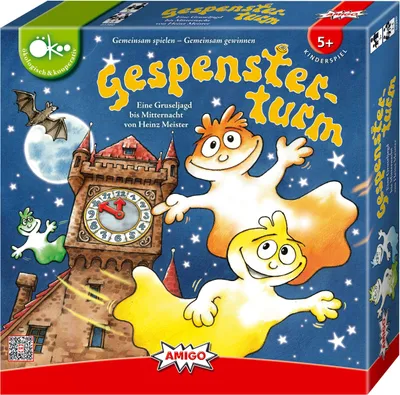 Produktbild von Kinderspiel Gespensterturm – Kooperatives Gedächtnisspiel zum Gespensterkinder finden
