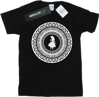Produktbild von Disney - "Alice in Wonderland" T-Shirt für Damen BI8543 (3XL) (Schwarz)