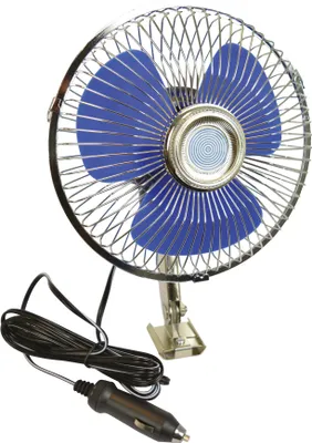 A car fan with a 12V plug.