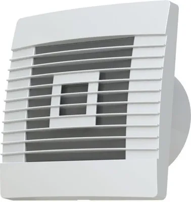 Obrázek produktu pro airRoxy pRestige 100 ZG TS axiální ventilátor s žaluziovou klapkou a časovým doběhem
