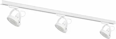 Zdjęcie produktu dla Zestaw szynowy 150 cm 3 lampy na żarówkę AR111 LED Milagro LUGAR ML7449 biały