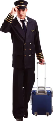 Produktbild von Pilotenkostüm Gr. M - XXXL, Größe:L