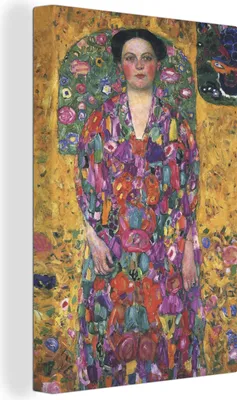 Obrázek produktu pro OneMillionCanvasses® - Plátno - Portrét Eugenie Primavesi - Gustav Klimt, nástěnný obraz, nástěnné dekorace obrazy obývací pokoj, 40x60cm