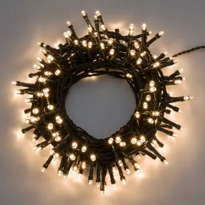Immagine prodotto di Ghirlanda luminosa a LED Xmas King, 12,8 m, 320 LED, 31 V, per esterni, 8 programmi, bianco caldo