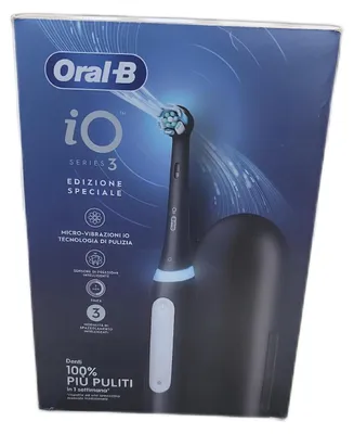 Produktbild von Oral-B Elektrische Zahnbürste iO 3 Schwarz 1 Oral Wiederaufladbare Elektrisch