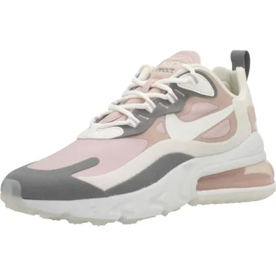 Image de NIKE ULTRABEST, chaussures de sport basses, modèle AIR MAX 270 REACT, couleur rose, taille 40
