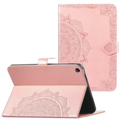 Productafbeelding van imoshion Mandala Bookcase voor de Samsung Galaxy Tab A9 Plus - Rose Gold