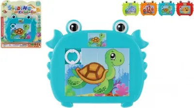 Immagine prodotto di Puzzle di animali in plastica 12,5x11 cm - mix di colori