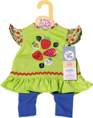 Immagine prodotto di Dolly Moda camicia + leggings fragole 43