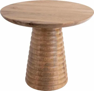 Produktbild von Leitmotiv - Beistelltisch Force Layered Base - Braun - 40x40x44.5cm