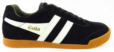 Produktbild von Gola Harrier Suede black sportlicher Schnürer Schwarz in Gr. 41