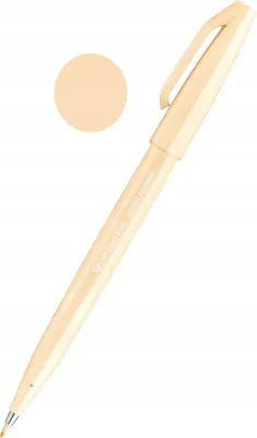 Immagine prodotto di Pentel SES15C-F3X Penna a pennello PentelArts con punta in fibra SES15, arancione chiaro