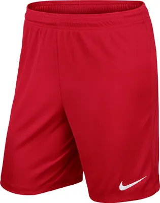 Produktbild von Nike - Park II Knit Short - Czerwone spodenki piłkarskie