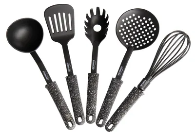 Produktbild von STONELINE® Küchenhelfer Set 5-teilig | Schwarz