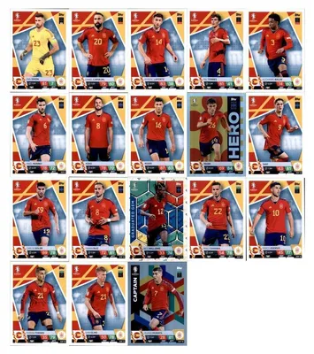 Immagine prodotto di Match Attax UEFA EURO 2024 Germania - Pacchetto squadra - Spagna
