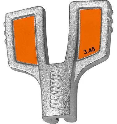Obrázek produktu pro Klíč Unior 1630/5 Spoke wrench 3,45 mm centrovací motýlek oranžová