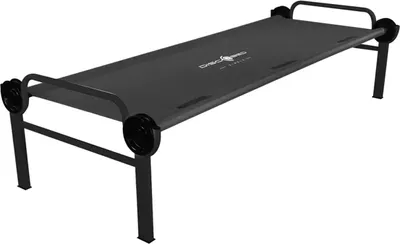 Produktbild von Disc-O-Bed Feldbett Single L schwarz 208x82cm bis 227kg Campingbett Reisebett