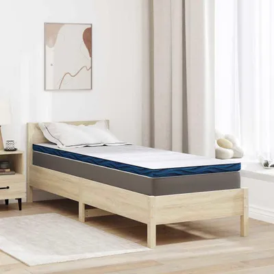 Produktbild von Matratzenpads Weiß und Blau 80 x 200 cm