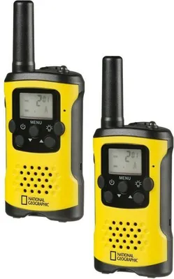 Obrázek produktu pro Walkie-talkie pro děti, National Geographic, dosah 6 km, funkce hands-free, dobíjení přes USB-C