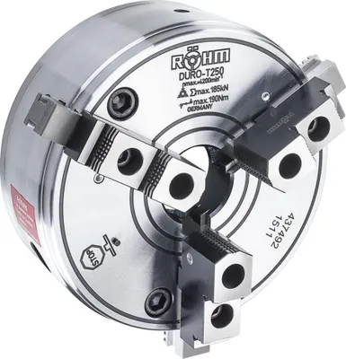 Produktbild von Keilstangen-Drehfutter DURO T Gr.200mm KK 5 RÖHM | 4019208227887