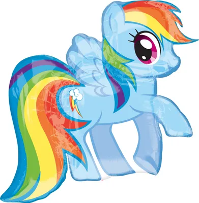 Produktbild von AMSCAN SuperShape My little Pony 0