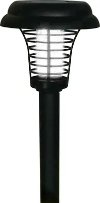 Produktbild von Lampe Strend Pro MOKI 57, gegen Insekten und Mücken, Solar, UV+weiße LED, 13x42 cm, AA