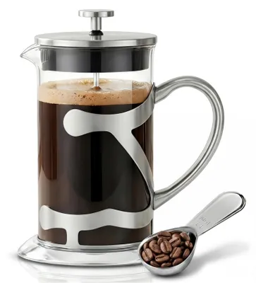 Immagine prodotto di Macchina per caffè espresso francese in acciaio inossidabile, capacità 600 ml