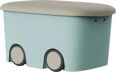 Produktbild von Viacúčelový box Plastiken 88100 Detská mätová 45 l (59 x 38 x 32 cm)
