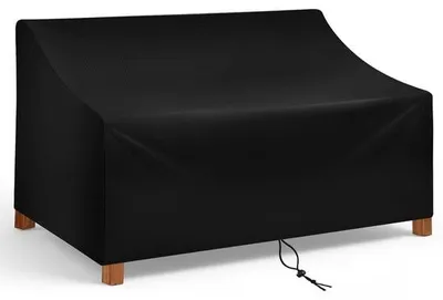 Obrázok produktu pre Vodotesný plastový kryt na záhradnú lavičku, 134 x 66 x 63/89 cm