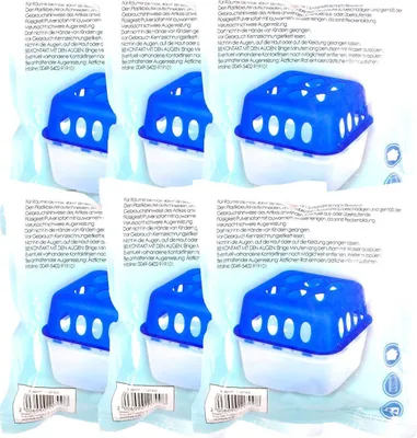 Image de Set déshumidificateur d'air Déshumidificateur d'ambiance Sachet de recharge granulés contre la condensation, Variante:Sachet de recharge 6 pièces