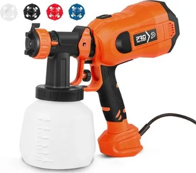 Obrázok produktu pre Elektrická striekacia pištoľ – 4-otvorová tryska – 1200 ml – 750 W