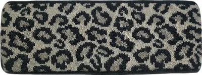 Produktbild von Faera Leop-Print Stirnband aus Strick Modisch Warm One Size